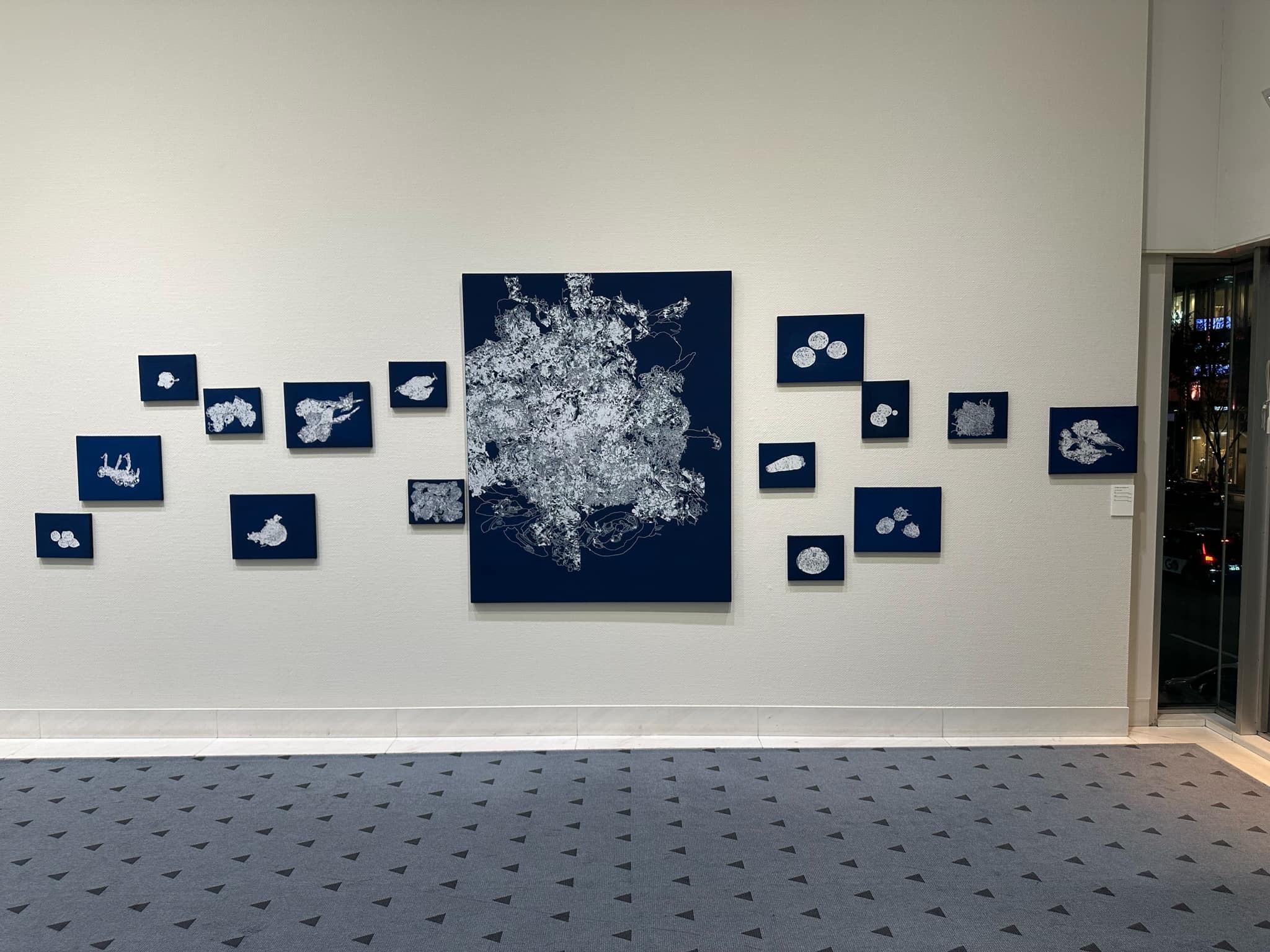 展示の様子